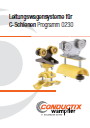 Hersteller-Katalog C-Schienen-Programm 0230