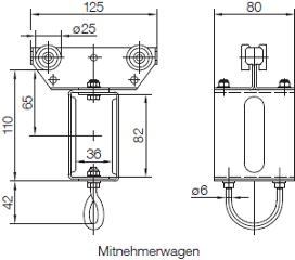 Mitnehmerwagen