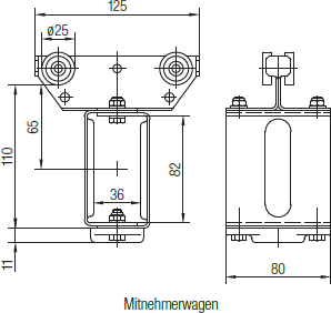 Mitnehmerwagen