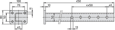 Spannarm 400ter Serie